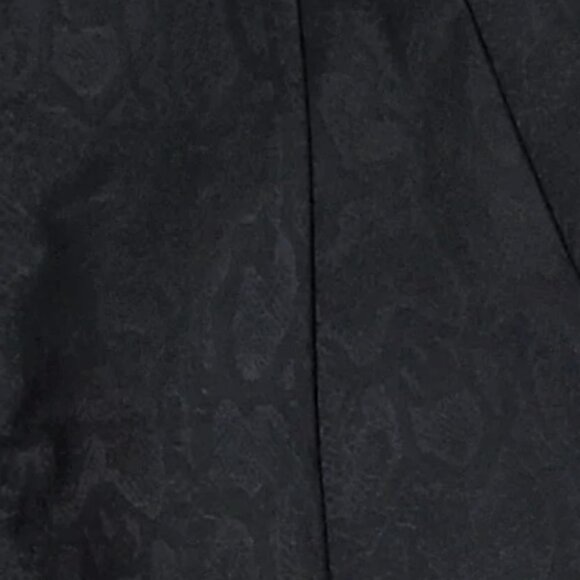 Sage Women's Python Embossed High Waist Black Everyday Leggings, size L - Picture 3 of 8